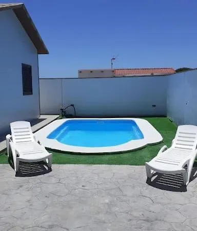 Casa Alejandra En El Palmar Feriehus *